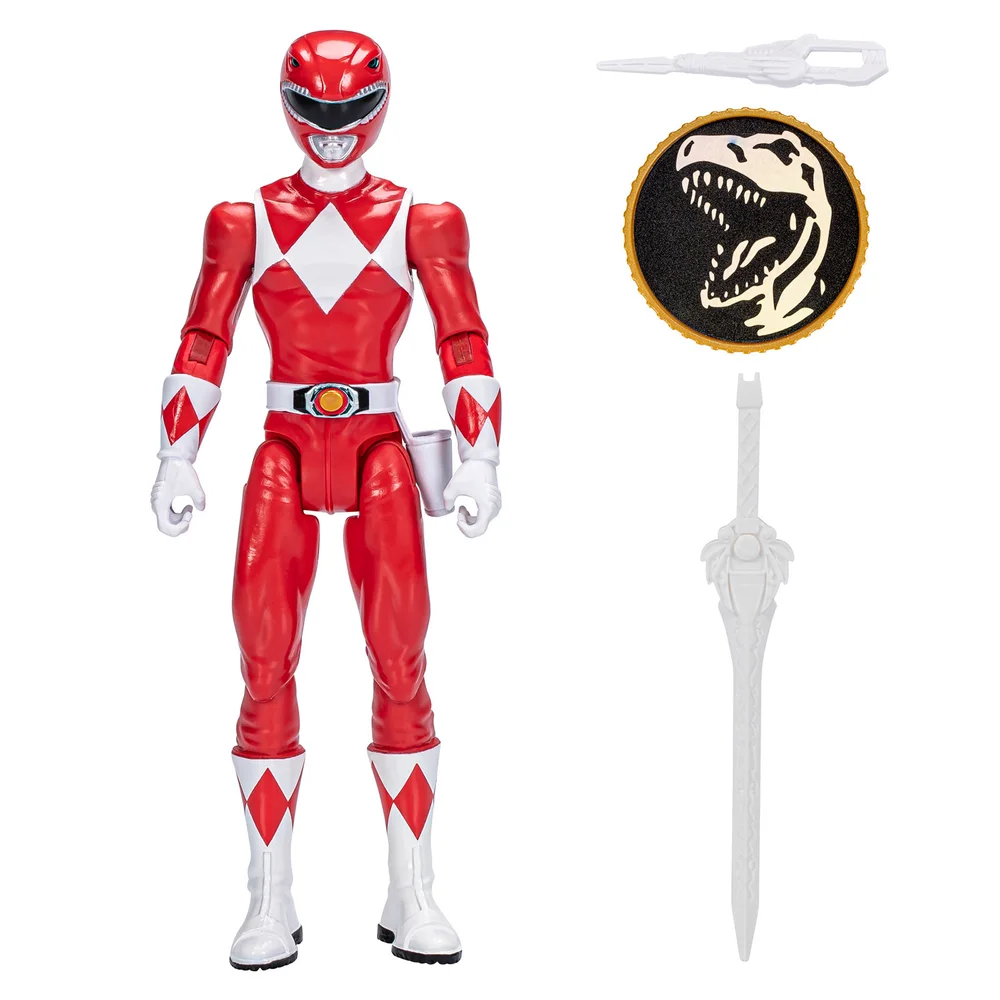 Figurine Power Rangers Mighty Morphin Ranger Rouge - 15 cm Bild 1