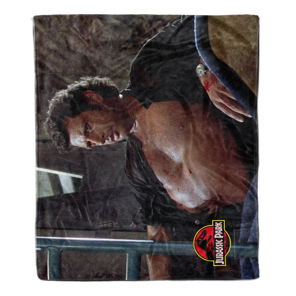 Jurassic Park Jeff Goldblum Fleece Blanket - M Bild 1