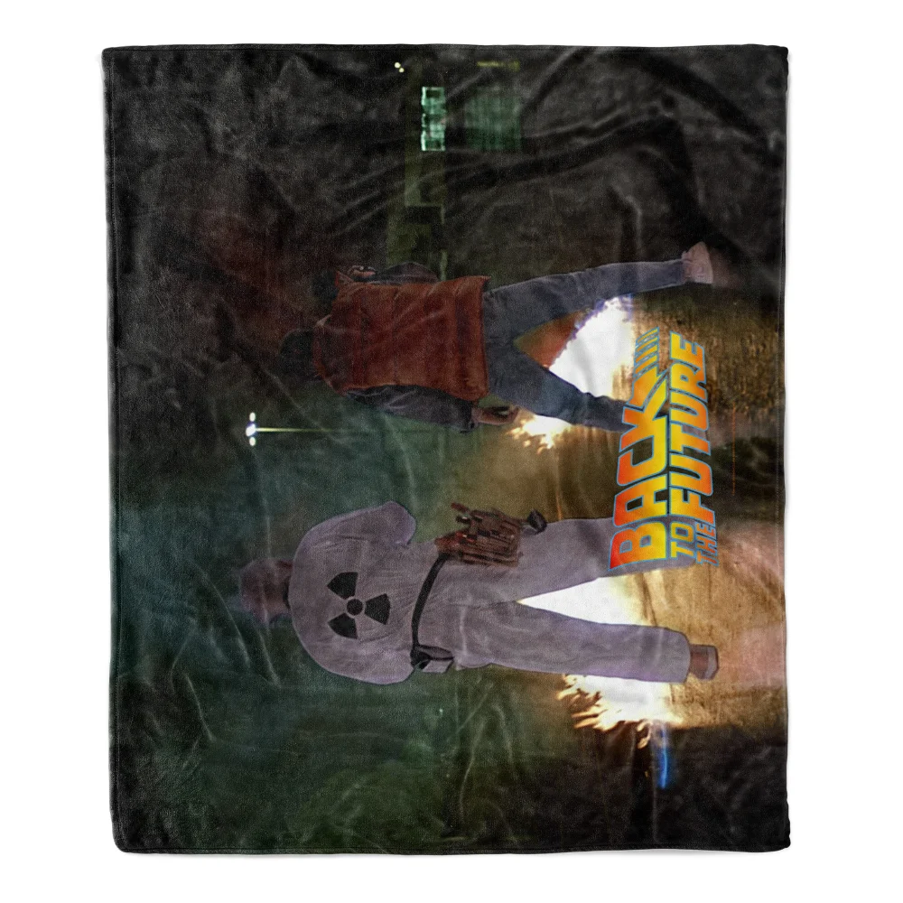 Back to the Future First Test Fleece Blanket - M Bild 1