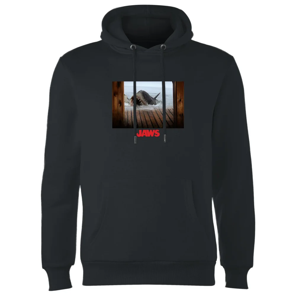 Jaws Shark Scene Hoodie - Black - S Bild 1