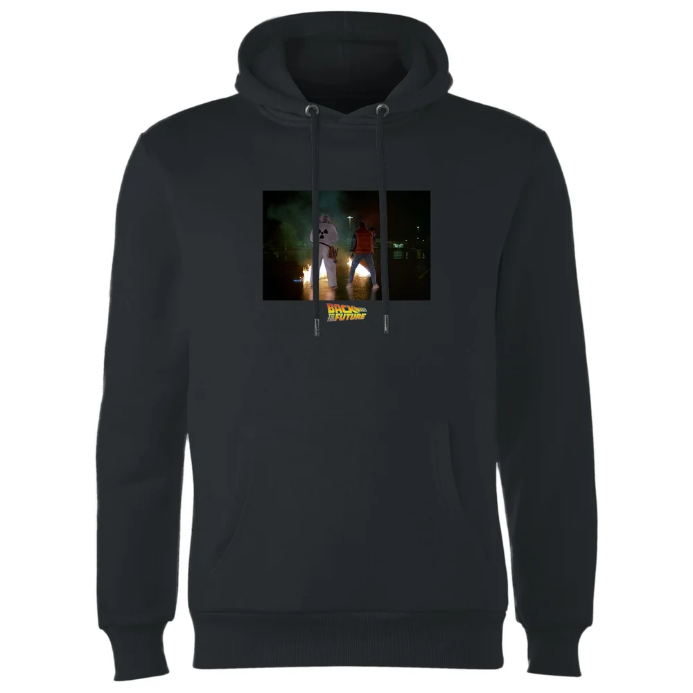 Back to the Future First Test Hoodie - Black - S Bild 1