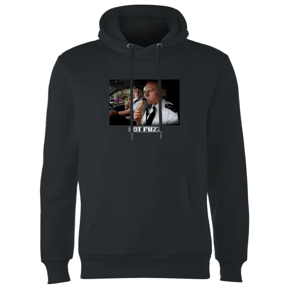 Hot Fuzz Ice Cream Scene Hoodie - Black - S Bild 1