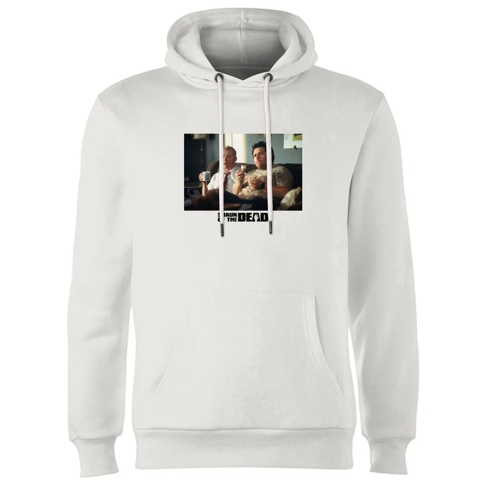 Shaun of the Dead Crisis Worsens Hoodie - White - S Bild 1