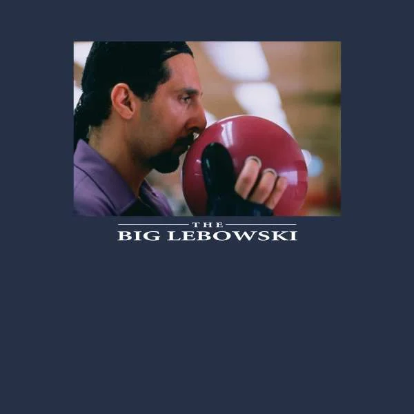 Big Lebowski Jesus Scene Hoodie - Navy