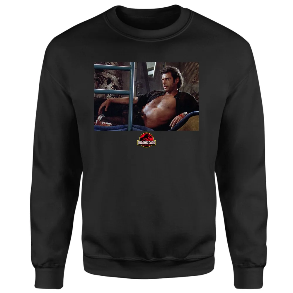 Jurassic Park Jeff Goldblum Sweatshirt - Black - S Bild 1