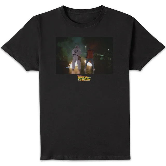 Back to the Future First Test Unisex T-Shirt - Black