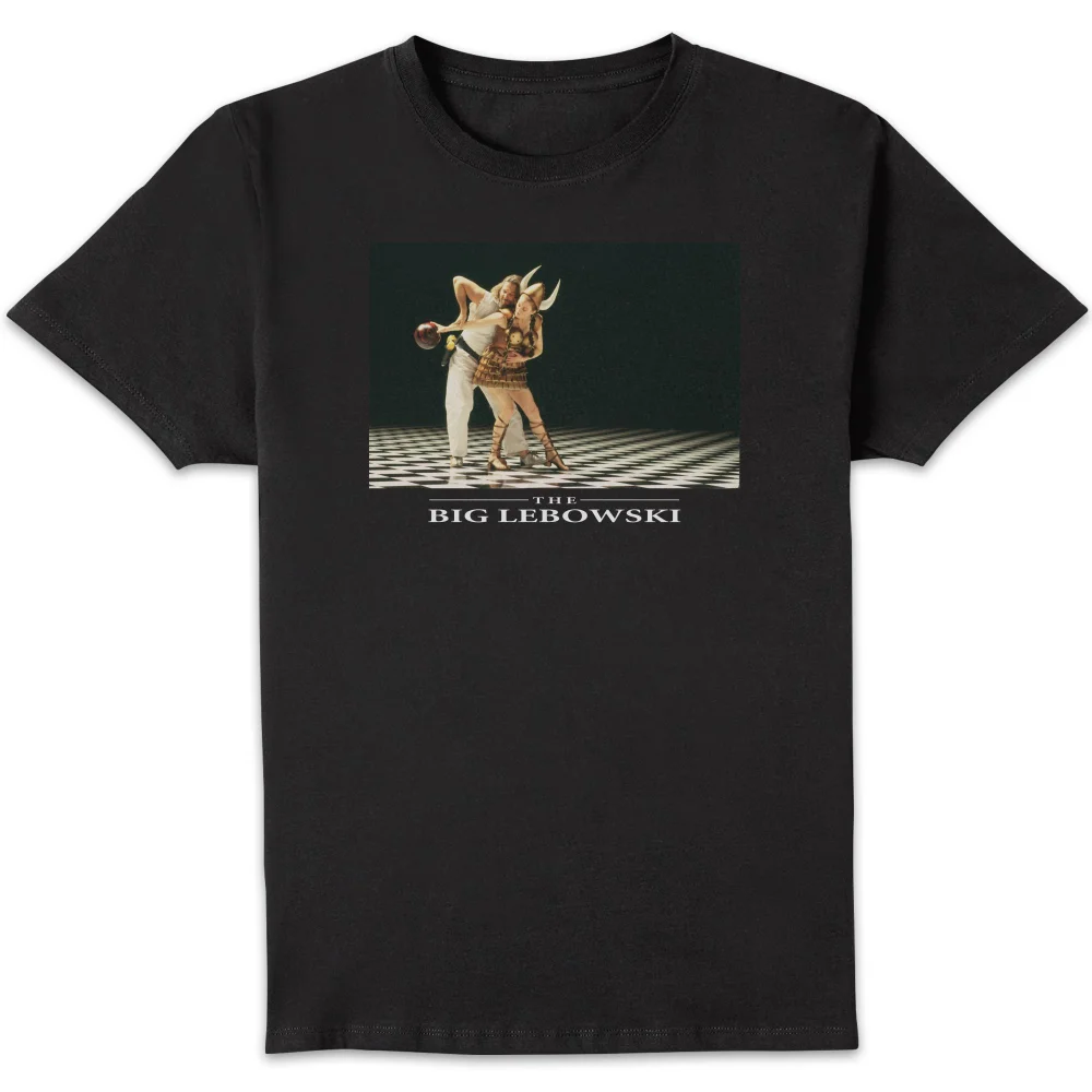 Big Lebowski Bowling Dance Unisex T-Shirt - Black - S Bild 1