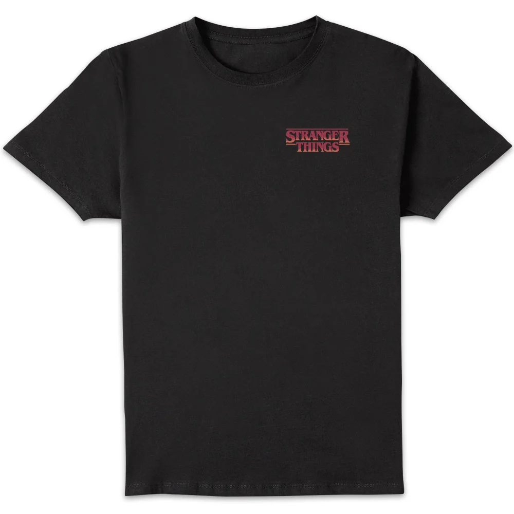 Stranger Things x Alex Hovey Logo Four Seasons Men's T-Shirt - Black - S Bild 1