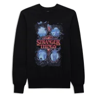 Stranger Things x Alex Hovey Four Seasons Sweatshirt - Black - undefined undefined