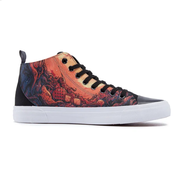Akedo x Alex Hovey x Stranger Things High Top - Black