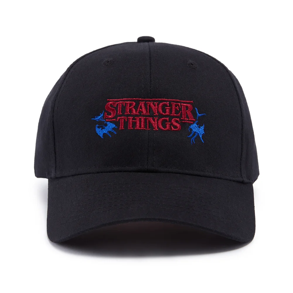 Stranger Things x Alex Hovey Embroidered Cap - Black Bild 1