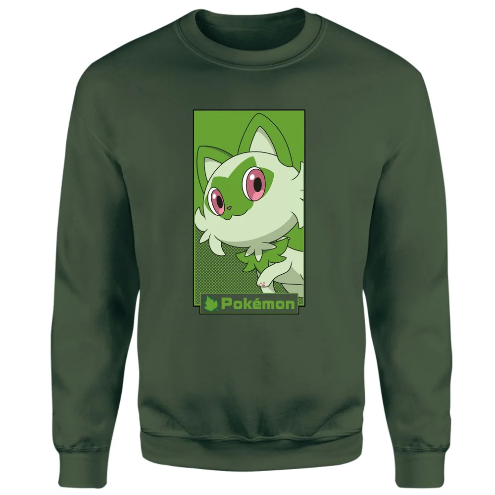 Pokémon Sprigatito Sweatshirt - Green - S Bild 1