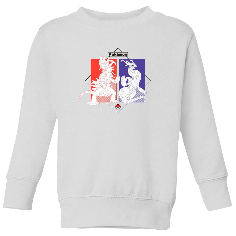 Pokémon Legendary Kids' Sweatshirt - White - 5-6 Jahre Bild 1