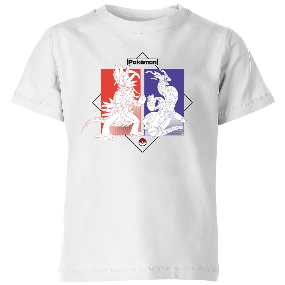 Pokémon Legendary Kids' T-Shirt - White - 3-4 Jahre Bild 1