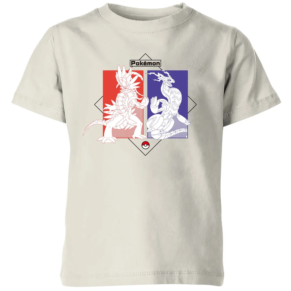 Pokémon Legendary Kids' T-Shirt - Cream - 7-8 Jahre Bild 1