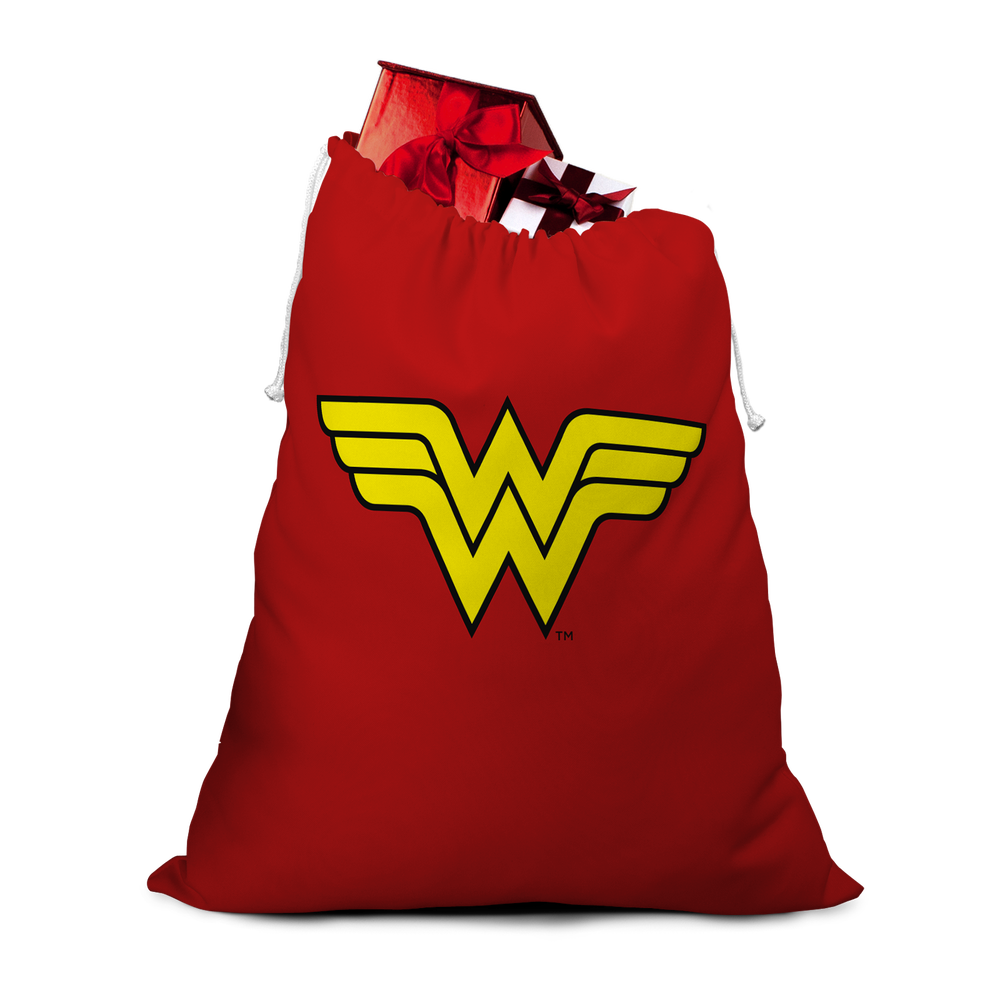 Wonder Woman Logo Christmas Santa Sack Bild 1