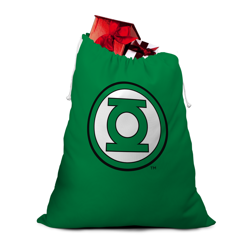 Green Lantern Logo Christmas Santa Sack Bild 1