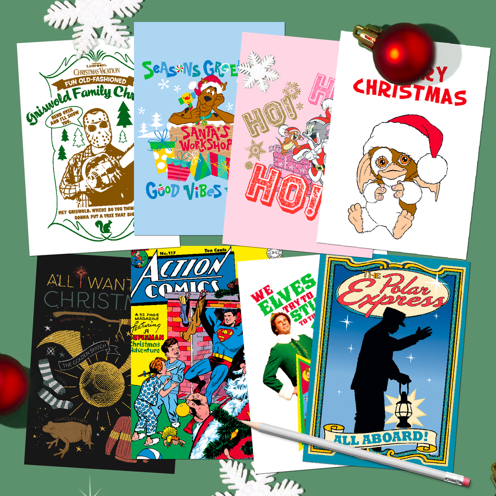 Mixed Christmas Greeting Cards 8-Pack Option 1 Bild 1