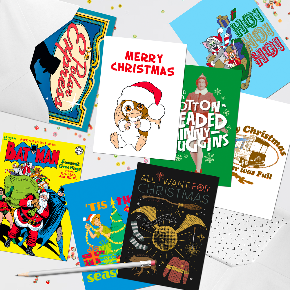 Mixed Christmas Greeting Cards 8-Pack Option 2 Bild 1