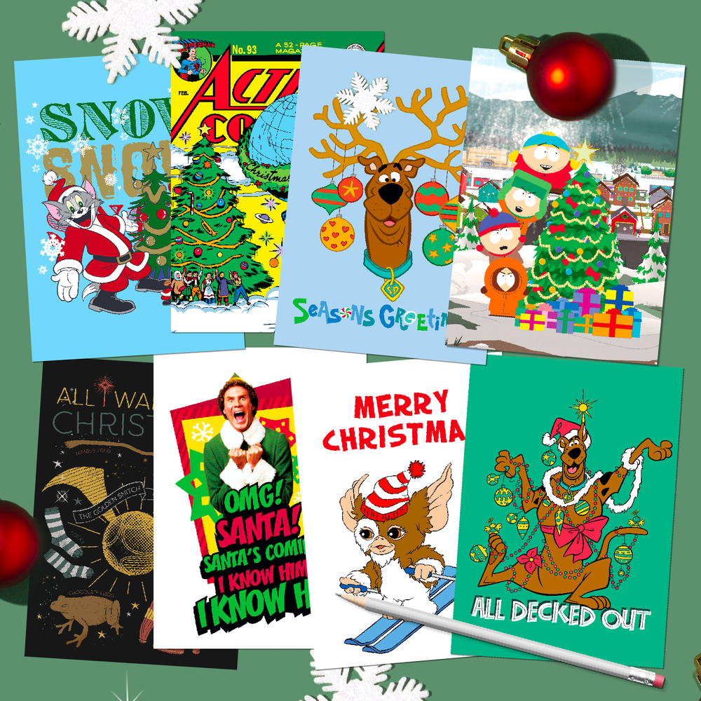 Mixed Christmas Greeting Cards 8-Pack Option 4 Bild 1