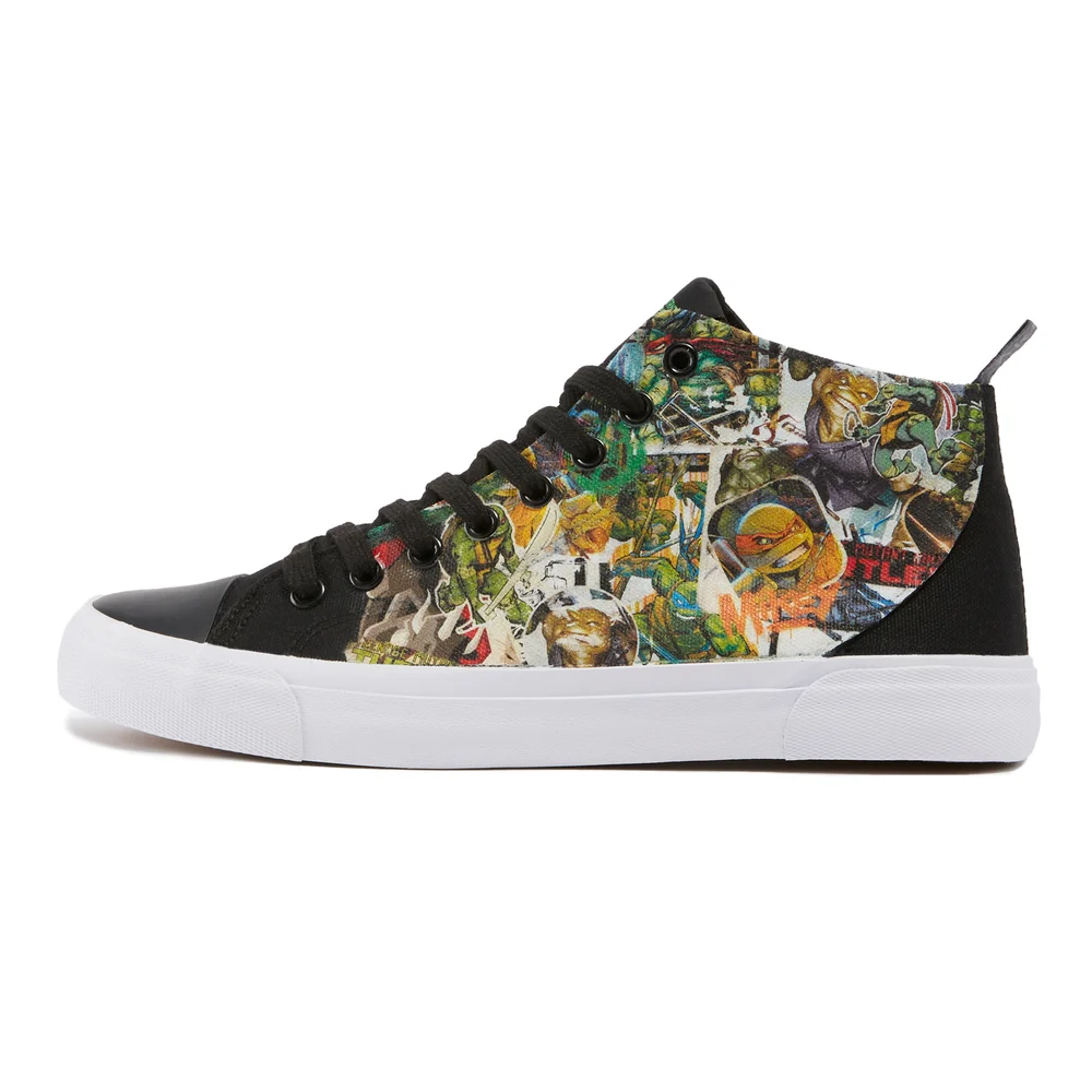 Akedo x TMNT Comics High Top - Black - UK 3 / EU 35.5 / US Men's 3.5 / Women's 5 Bild 1