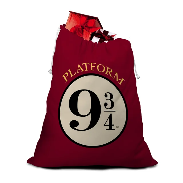 Harry Potter Platform 9 3/4 Christmas Santa Sack