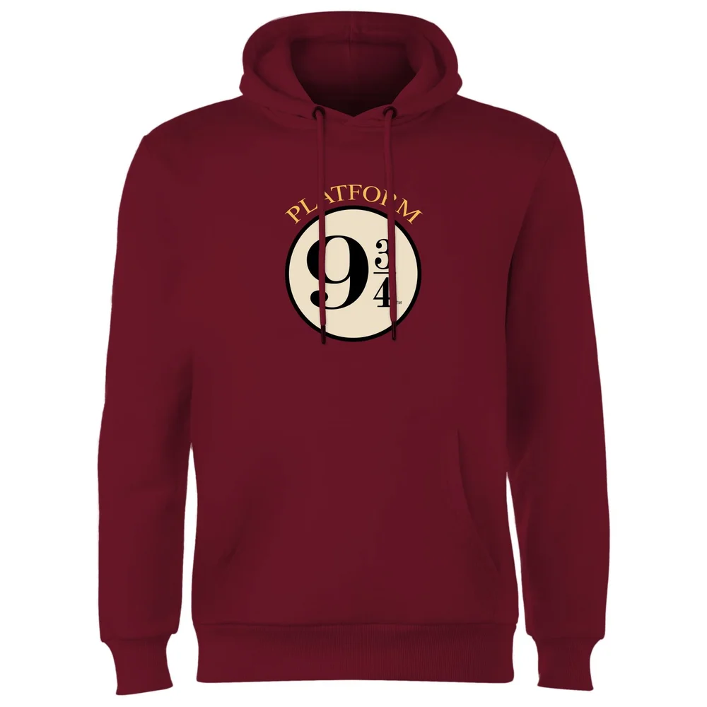 Harry Potter Platform 9 3/4 Hoodie - Burgundy - S Bild 1