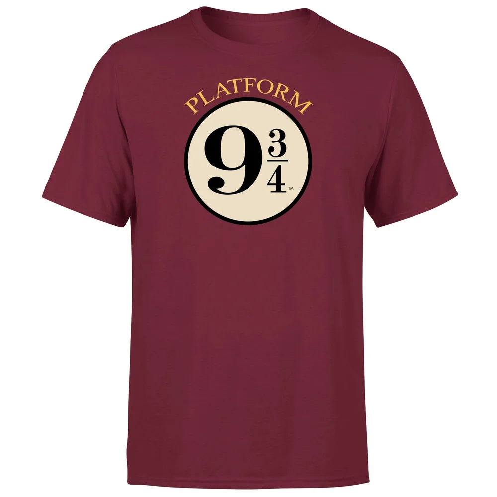 Harry Potter Platform 9 3/4 T-Shirt - Burgundy - XS Bild 1