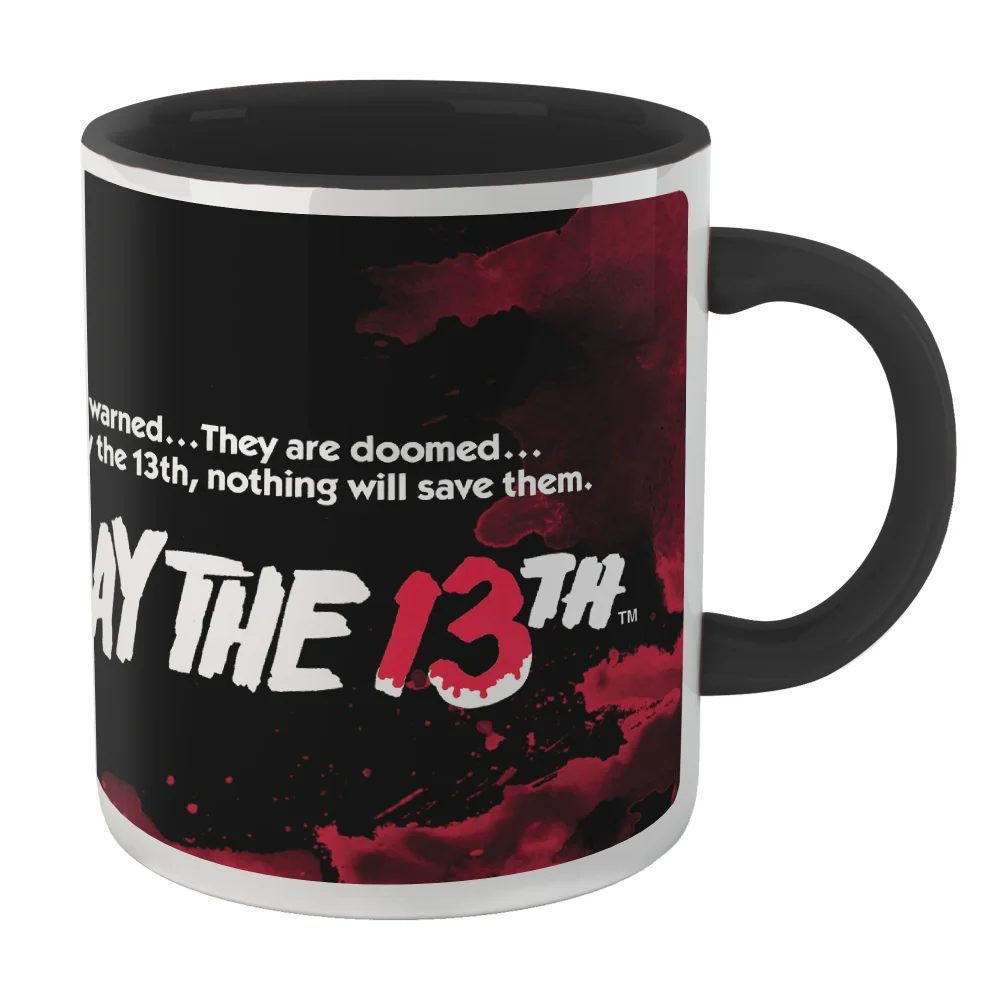 Friday the 13th Classic Poster Mug - Black Bild 1