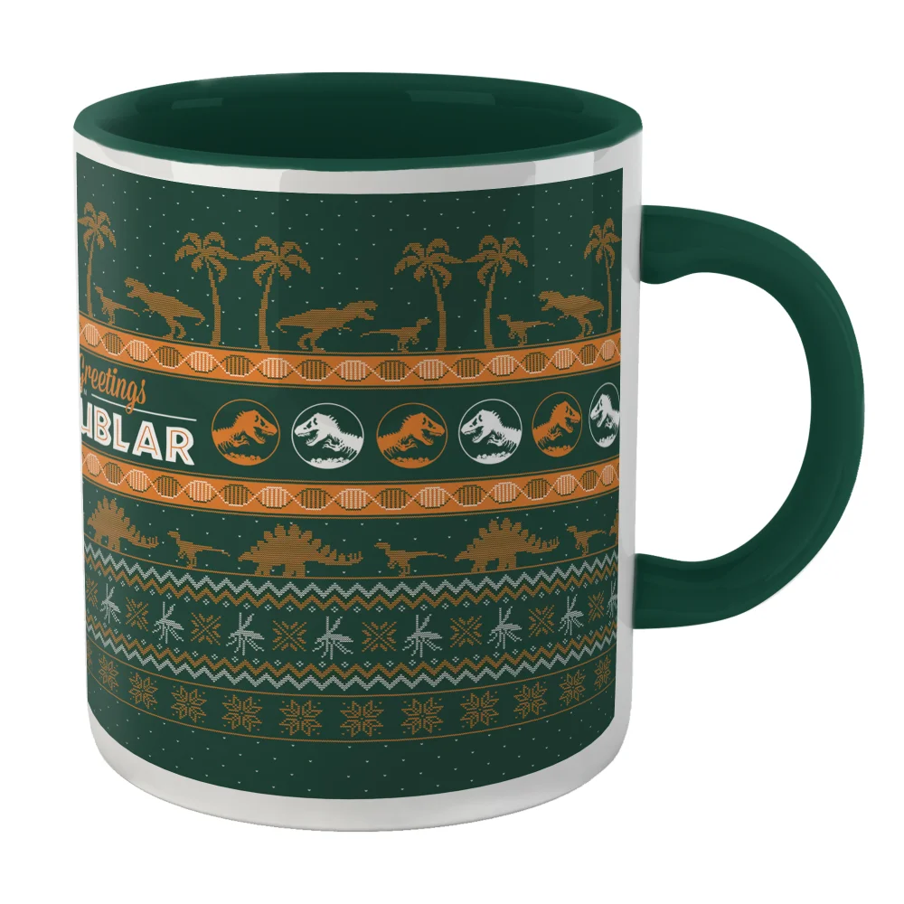Seasons Greetings From Isla Nublar Mug - Green Bild 1