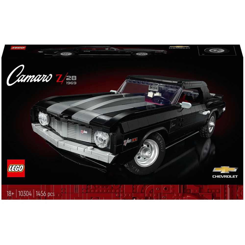 LEGO Icons Chevrolet Camaro Z28, Modellauto-Bausatz für Erwachsene (10304) Bild 1
