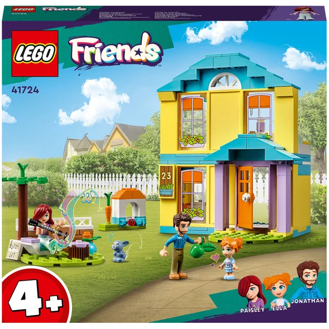 LEGO Friends: Paisleys Haus, Puppenhaus mit Mini-Puppen ab 4 Jahren (41724)
