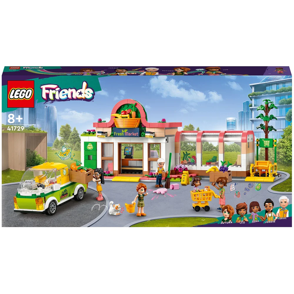 LEGO Friends: Bio-Laden, Supermarkt Spielset mit Mini-Puppen (41729) Bild 1