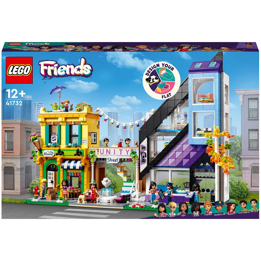 LEGO Friends: Stadtzentrum, Modular Building für Kinder ab 12 (41732) Bild 1