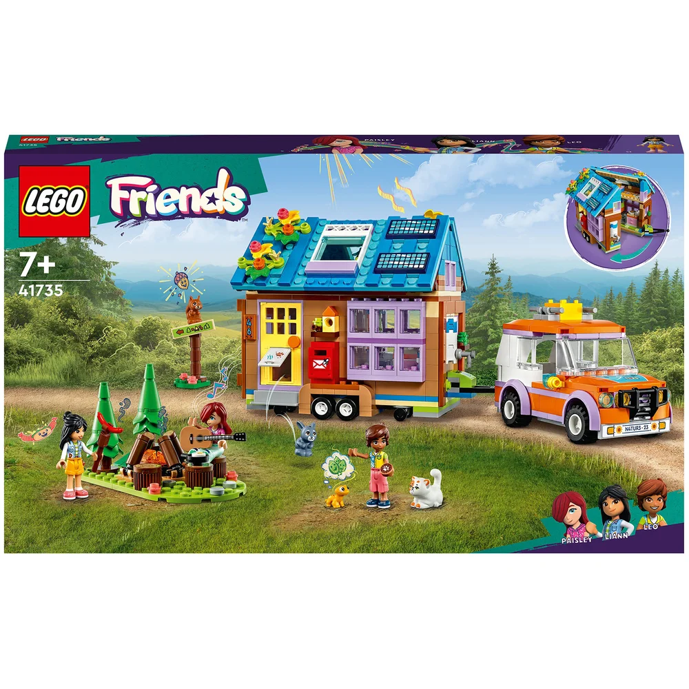 LEGO Friends: Mobiles Haus, Camping-Spielzeug mit Auto (41735) Bild 1