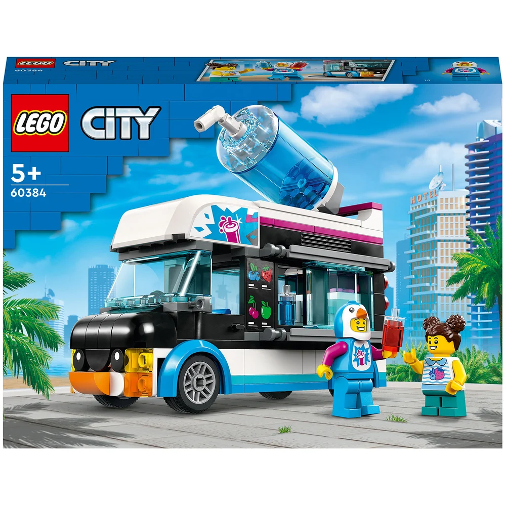 LEGO City: Slush-Eiswagen Set, Fahrzeug-Spielzeug für Kinder (60384) Bild 1