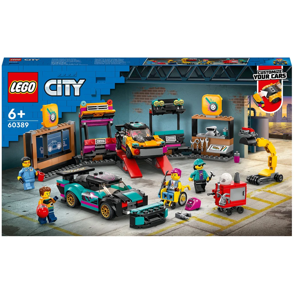 LEGO City: Autowerkstatt Set, Spielzeugautos ab 6 Jahren (60389) Bild 1