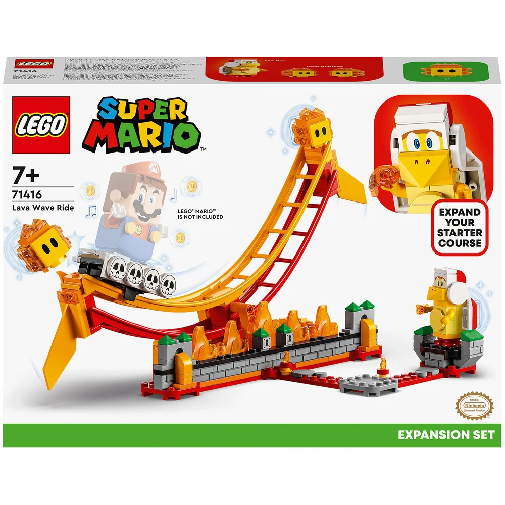LEGO Super Mario Lavawelle-Fahrgeschäft – Erweiterungsset (71416) Bild 1