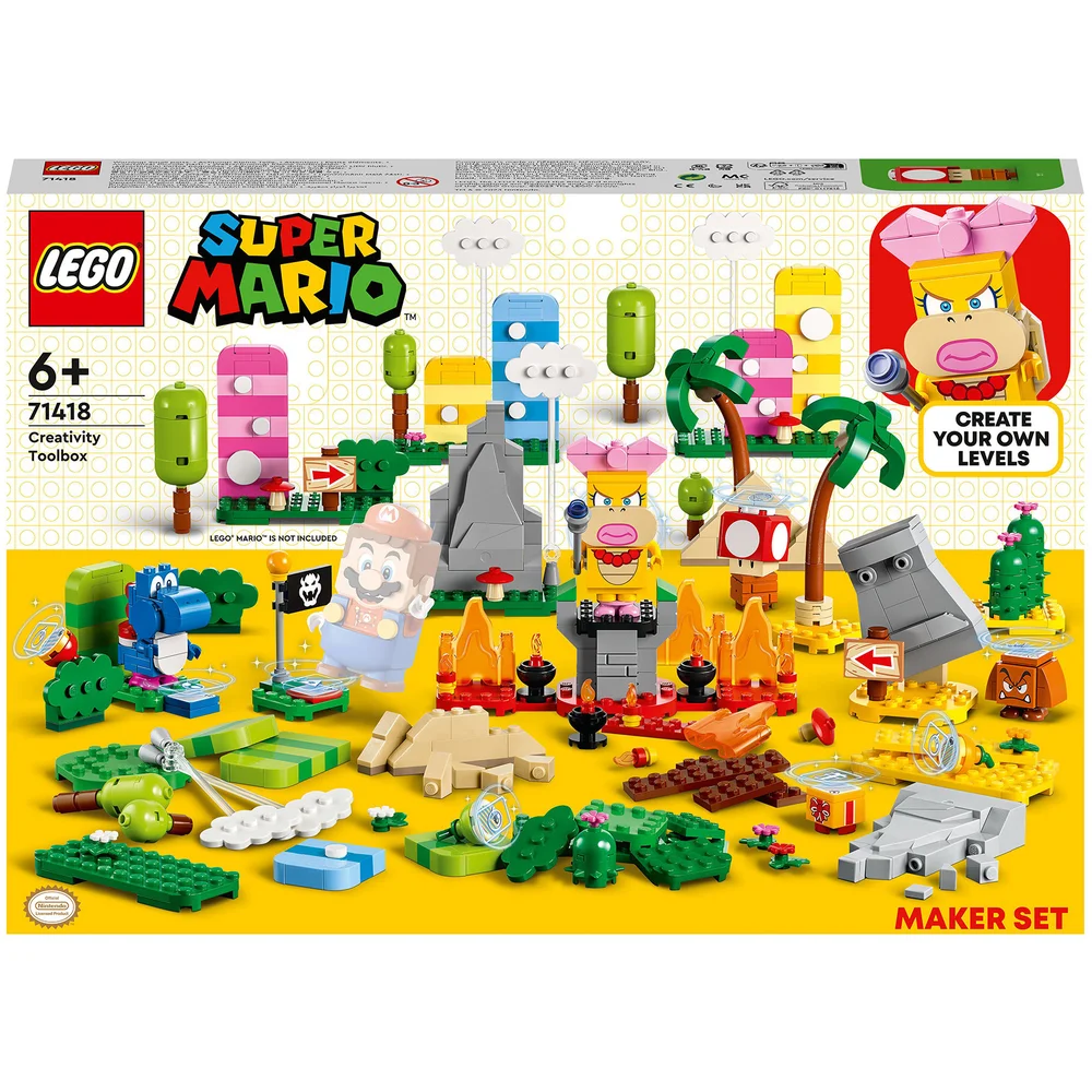 LEGO Super Mario Kreativbox – Leveldesigner-Set, Sammelfiguren (71418) Bild 1