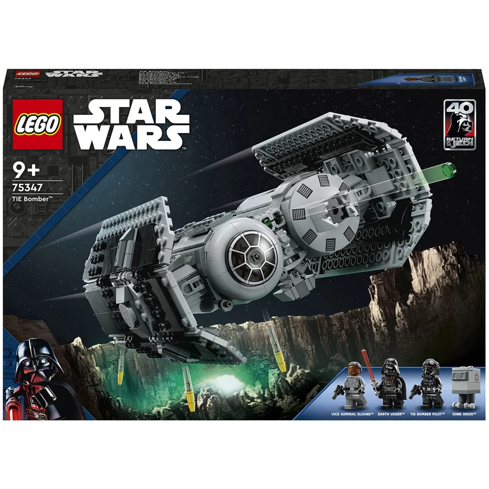 LEGO Star Wars: TIE Bombe Modellbausatz mit Darth Vader (75347) Bild 1