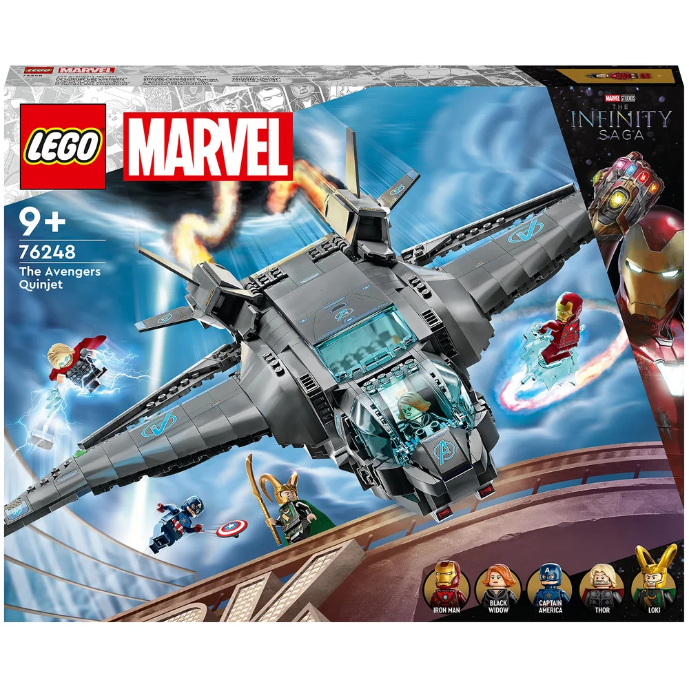LEGO Marvel Der Quinjet der Avengers, Raumschiff Set (76248) Bild 1