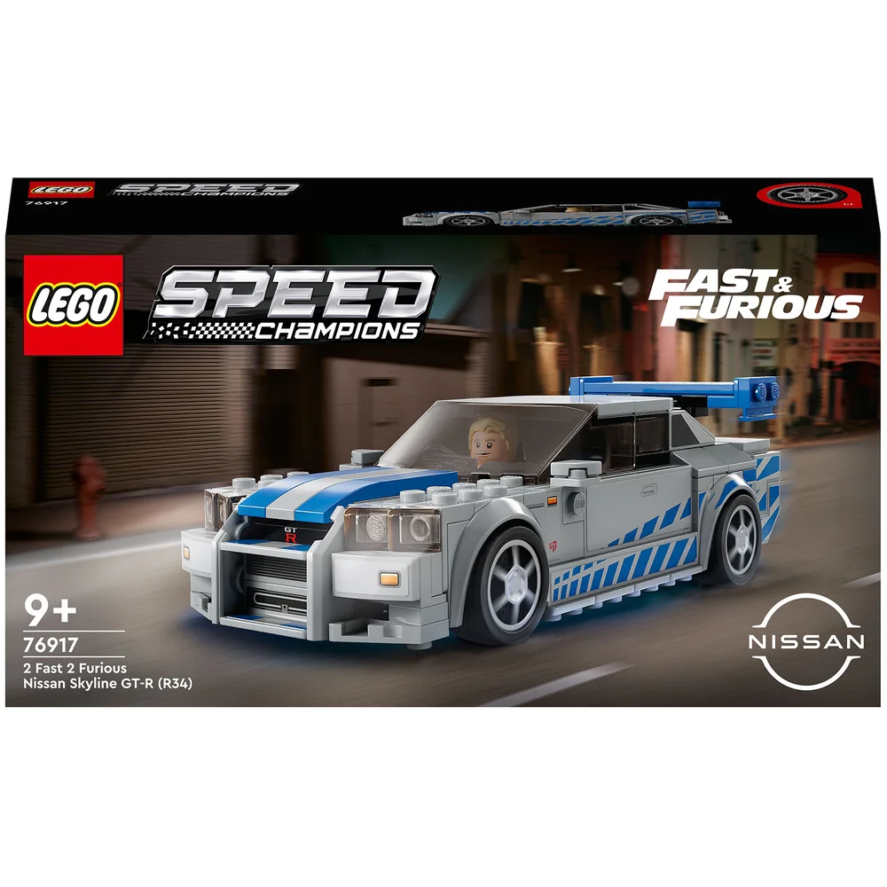 LEGO Speed Champions: 2 Fast 2 Furious Nissan Skyline GT-R (R34) (76917) Bild 1