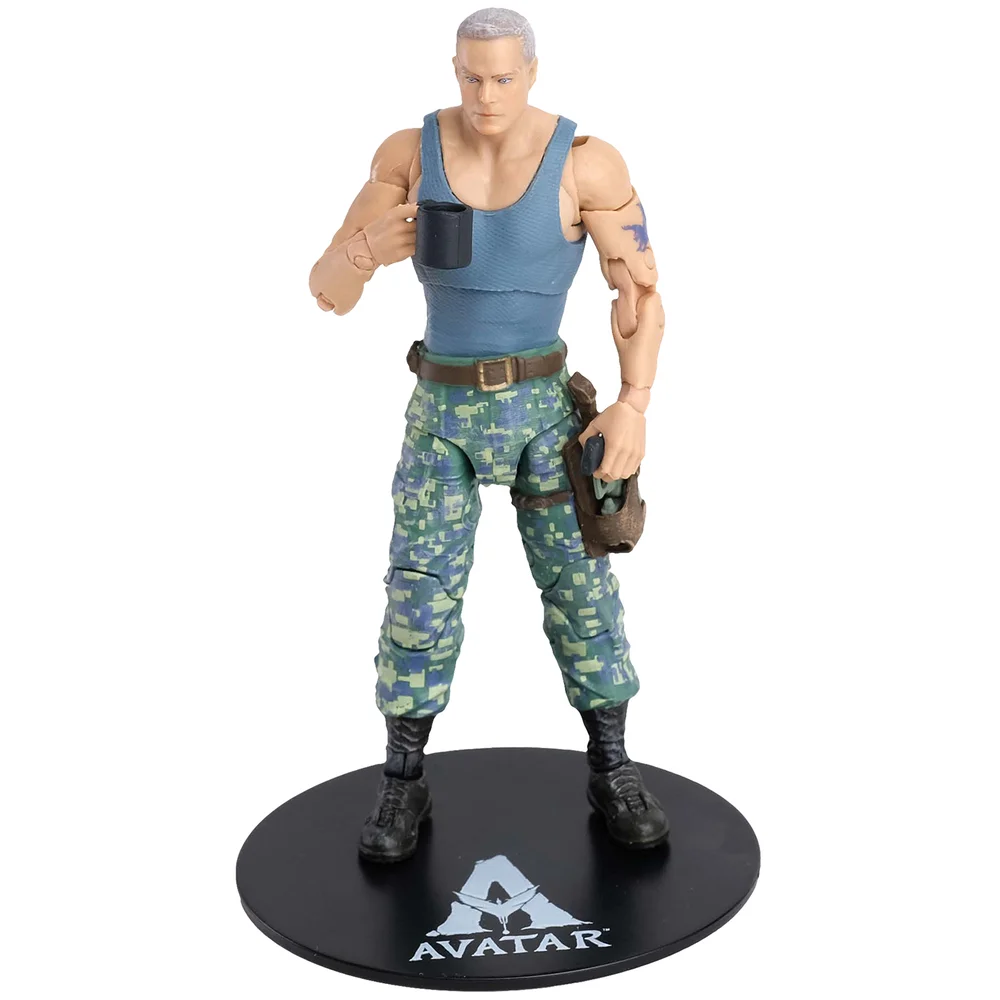 McFarlane Disney Avatar World of Pandora Colonel Miles Quaritch Action Figure Bild 1