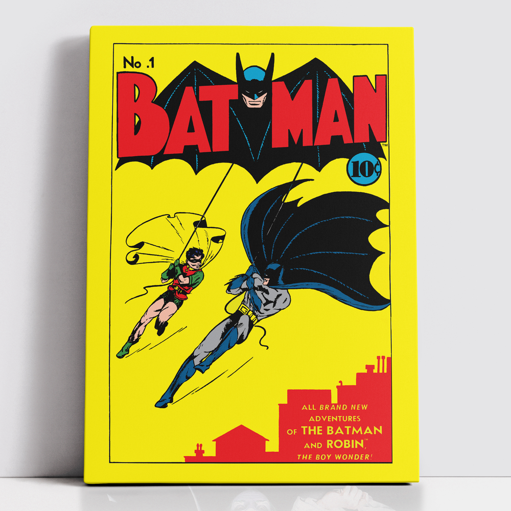 Decorsome x Batman Issue No. 1 Rectangular Canvas - 12x18 inch Bild 1