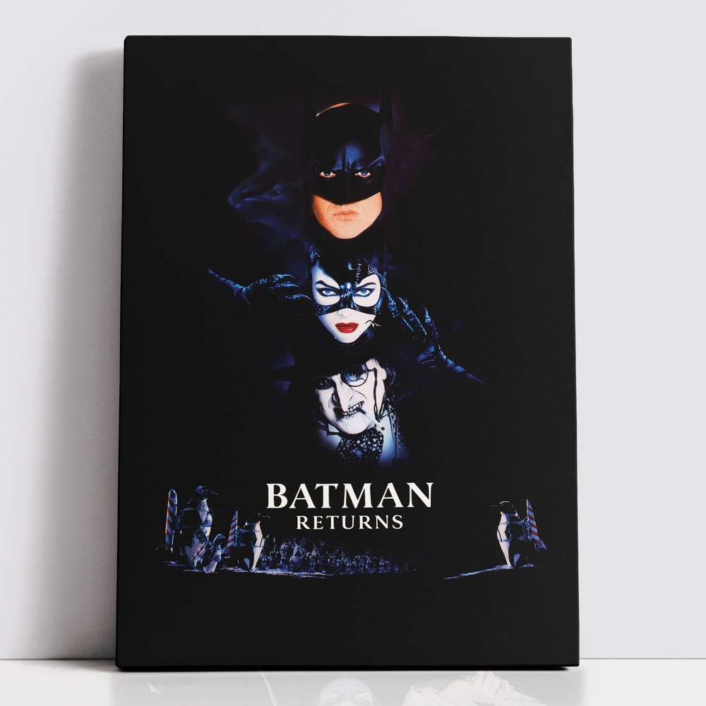 Decorsome x Batman Returns Classic Poster Rectangular Canvas - 12x18 inch Bild 1