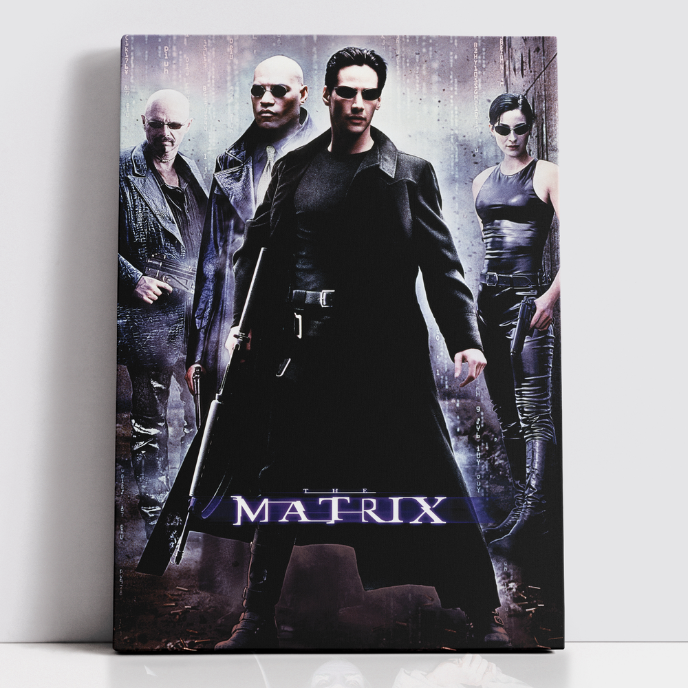 Decorsome x Matrix Classic Poster Rectangular Canvas - 12x18 inch Bild 1
