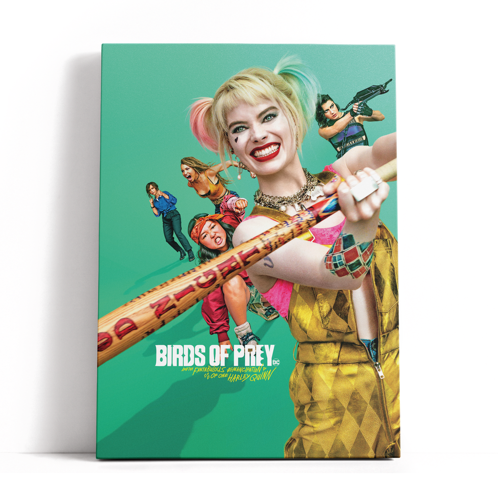 Decorsome x Birds Of Prey Bat Rectangular Canvas - 12x18 inch Bild 1