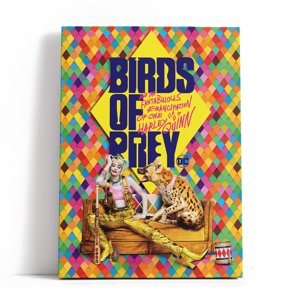 Decorsome x Birds Of Prey Diamond Rectangular Canvas - 12x18 inch Bild 1