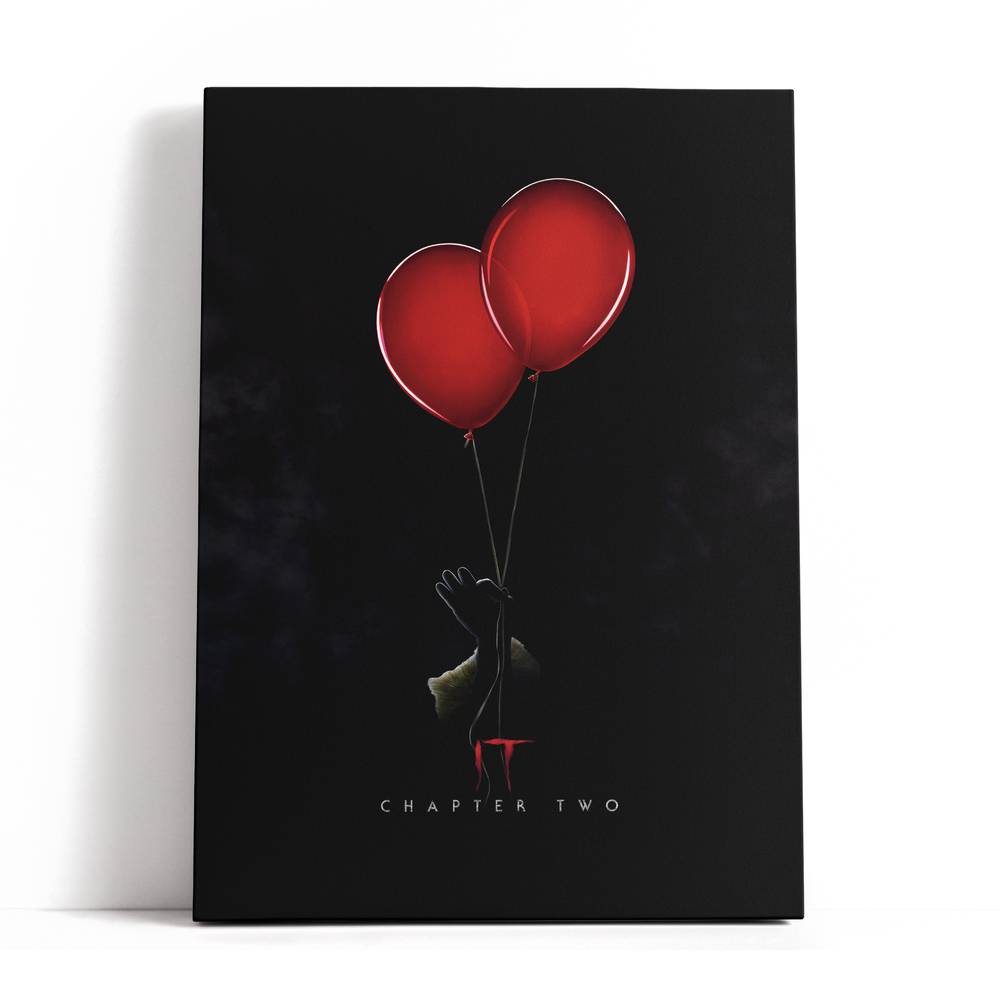 Decorsome x IT Chapter 2 Balloons Rectangular Canvas - 12x18 inch Bild 1