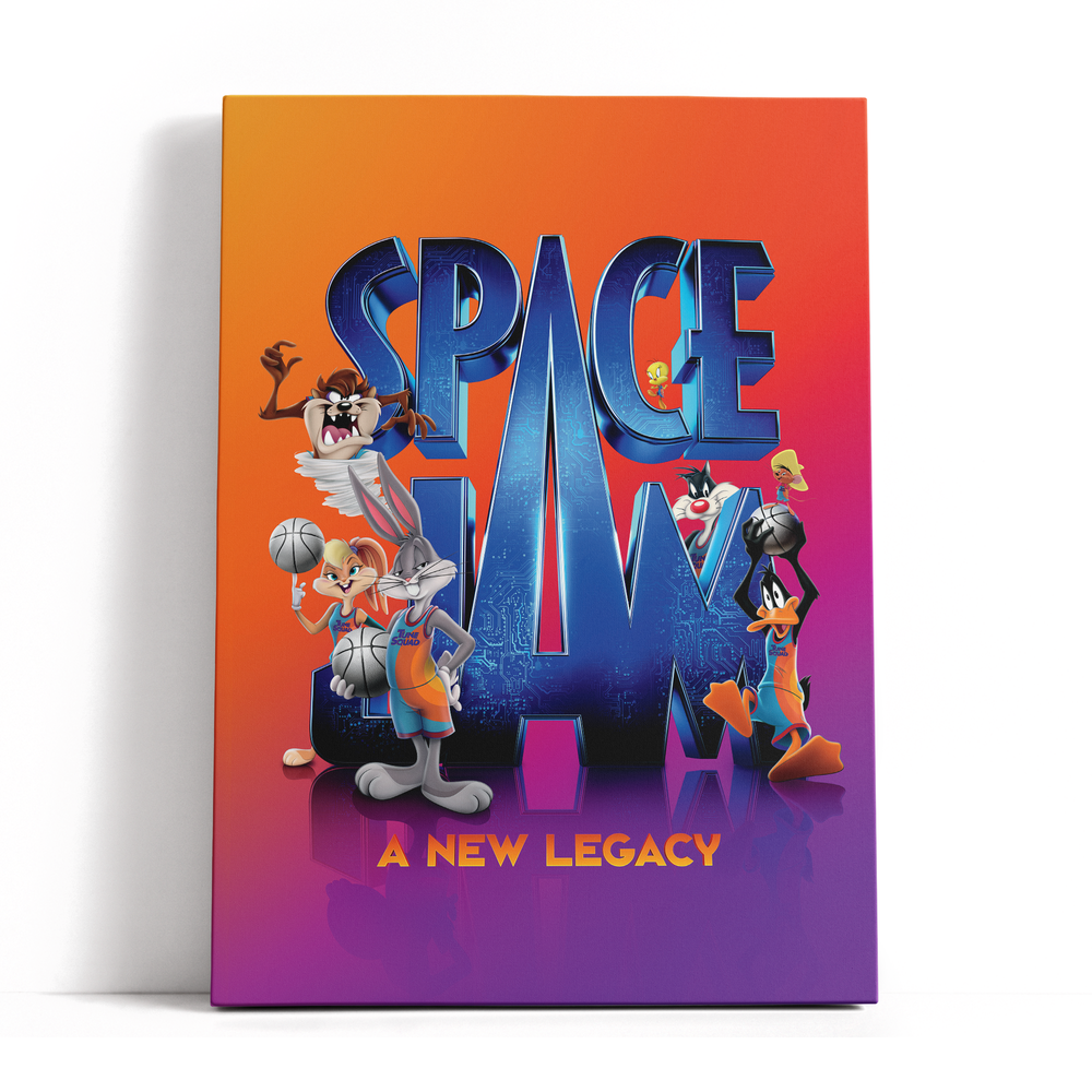 Decorsome x Space Jam A New Legacy Rectangular Canvas - 12x18 inch Bild 1